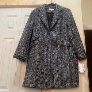 NWT Nine West Tweed coat